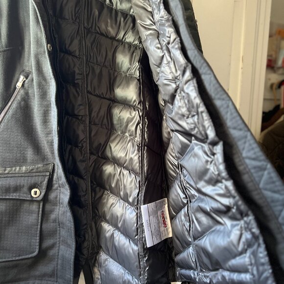 SPYDER Parka-Style Jacket, Removable Lining, Size S, Black, - Picture 9 of 11